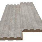 MDF PANEL ME 3D ΠΗΧΑΚΙΑ 804070 WAVE ST 16/119/2750mm CHICAGO CONCRETE NewPlan