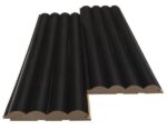 MDF PANEL ME 3D ΠΗΧΑΚΙΑ 805090 WAVE ST 16/119/2750mm BLACK EDITION NewPlan