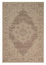 ΧΑΛΙ ETHNIK  204005C BROWN/CARAMEL BEIGE - 070X140  NewPlan