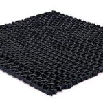 ΠΛΑΣΤΙΚΟ ΔΑΠΕΔΟ ZIGZAG ΜΑΤ 8mm BLACK 1.20Μ NewPlan