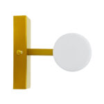 GLOBOSTAR® ANAIS 60409 Μοντέρνο Φωτιστικό Τοίχου - Απλίκα Καθρέπτη Μπάνιου με Ντουί 2 x G9 AC 220-240V IP44 - Χρυσό Βούρτσας & Λευκό - Μ34 x Π12 x Υ11cm - Image 8