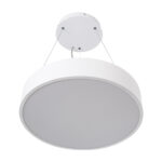 GLOBOSTAR® BURTON 61201-S Μοντέρνο Φωτιστικό Οροφής LED 67W 7370lm 120° AC 220-240V IP20 Ρυθμιζόμενο Λευκό CCT με Χειριστήριο από 2700K έως 6000K Dimmable - Lumileds SMD Chip - Λευκό Ματ - Μ40 x Π40 x Υ8cm - 3 Χρόνια Εγγύηση - Image 11