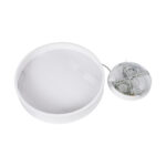 GLOBOSTAR® BURTON 61201-S Μοντέρνο Φωτιστικό Οροφής LED 67W 7370lm 120° AC 220-240V IP20 Ρυθμιζόμενο Λευκό CCT με Χειριστήριο από 2700K έως 6000K Dimmable - Lumileds SMD Chip - Λευκό Ματ - Μ40 x Π40 x Υ8cm - 3 Χρόνια Εγγύηση - Image 15