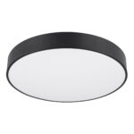 GLOBOSTAR® BURTON 61202 Μοντέρνο Κρεμαστό Φωτιστικό Οροφής LED 75W 8625lm 120° AC 220-240V IP20 Ρυθμιζόμενο Λευκό CCT με Χειριστήριο από 2700K έως 6000K Dimmable - Lumileds SMD Chip - Μαύρο Ματ - Μ60 x Π60 x Υ8cm - 3 Χρόνια Εγγύηση - Image 10