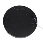 GLOBOSTAR® BURTON 61202-S Μοντέρνο Φωτιστικό Οροφής LED 75W 8625lm 120° AC 220-240V IP20 Ρυθμιζόμενο Λευκό CCT με Χειριστήριο από 2700K έως 6000K Dimmable - Lumileds SMD Chip - Μαύρο Ματ - Μ60 x Π60 x Υ8cm - 3 Χρόνια Εγγύηση - Image 15