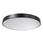 GLOBOSTAR® BURTON 61204-S Μοντέρνο Φωτιστικό Οροφής LED 100W 11020lm 120° AC 220-240V IP20 Ρυθμιζόμενο Λευκό CCT με Χειριστήριο από 2700K έως 6000K Dimmable - Lumileds SMD Chip - Μαύρο Ματ - Μ80 x Π80 x Υ8cm - 3 Χρόνια Εγγύηση - Image 3