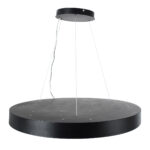 GLOBOSTAR® BURTON 61204-S Μοντέρνο Φωτιστικό Οροφής LED 100W 11020lm 120° AC 220-240V IP20 Ρυθμιζόμενο Λευκό CCT με Χειριστήριο από 2700K έως 6000K Dimmable - Lumileds SMD Chip - Μαύρο Ματ - Μ80 x Π80 x Υ8cm - 3 Χρόνια Εγγύηση - Image 10