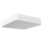 GLOBOSTAR® KAMALA 61207 Μοντέρνο Κρεμαστό Φωτιστικό Οροφής LED 67W 7370lm 120° AC 220-240V IP20 Ρυθμιζόμενο Λευκό CCT με Χειριστήριο από 2700K έως 6000K Dimmable - Lumileds SMD Chip - Λευκό Ματ - Μ40 x Π40 x Υ8cm - 3 Χρόνια Εγγύηση - Image 13