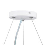 GLOBOSTAR® KAMALA 61209 Μοντέρνο Κρεμαστό Φωτιστικό Οροφής LED 75W 8625lm 120° AC 220-240V IP20 Ρυθμιζόμενο Λευκό CCT με Χειριστήριο από 2700K έως 6000K Dimmable - Lumileds SMD Chip - Λευκό Ματ - Μ60 x Π60 x Υ8cm - 3 Χρόνια Εγγύηση - Image 14