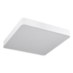GLOBOSTAR® KAMALA 61209-S Μοντέρνο Φωτιστικό Οροφής LED 75W 8625lm 120° AC 220-240V IP20 Ρυθμιζόμενο Λευκό CCT με Χειριστήριο από 2700K έως 6000K Dimmable - Lumileds SMD Chip - Λευκό Ματ - Μ60 x Π60 x Υ8cm - 3 Χρόνια Εγγύηση - Image 3