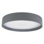 GLOBOSTAR® NARNIA 61258 Μοντέρνο Φωτιστικό Οροφής LED 75W 8625lm 120° AC 220-240V IP20 Ρυθμιζόμενο Λευκό CCT με Χειριστήριο από 2700K έως 6000K Dimmable - Lumileds SMD Chip - Γκρι Ανθρακί Ματ - Μ45 x Π45 x Υ8cm - 3 Χρόνια Εγγύηση - Image 4