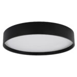 GLOBOSTAR® NARNIA 61259 Μοντέρνο Φωτιστικό Οροφής LED 100W 11500lm 120° AC 220-240V IP20 Ρυθμιζόμενο Λευκό CCT με Χειριστήριο από 2700K έως 6000K Dimmable - Lumileds SMD Chip - Μαύρο Ματ - Μ60 x Π60 x Υ10cm - 3 Χρόνια Εγγύηση - Image 4