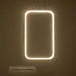 GLOBOSTAR® DEROBA 61300 Μοντέρνο Κρεμαστό Φωτιστικό Οροφής LED 12W 1320lm 360° AC 220-240V IP20 Ρυθμιζόμενο Λευκό CCT με On/Off 2700K/4500K/6000K - Lumileds SMD Chip - Νίκελ Βούρτσας - Μ16 x Π1.6 x Υ25.5cm - 3 Χρόνια Εγγύηση - Image 8