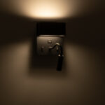 GLOBOSTAR® IBIS 61367 Μοντέρνο Φωτιστικό Τοίχου - Απλίκα Ξενοδοχείου Reading Light με Φορτιστή USB 3A LED 10W 1100lm 36° & 360° AC 220-240V IP20 Φυσικό Λευκό 4500K - Bridgelux COB Chip & TÜV SÜD Driver - Μαύρο Ματ - Μ10 x Π6.1 x Υ18cm - 3 Χρόνια Εγγύηση - Image 11