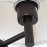 GLOBOSTAR® ROULETTE-R 61381 Μοντέρνο Φωτιστικό Τοίχου - Απλίκα Ξενοδοχείου Reading Light με Φορτιστή USB 3A & Ντουί 1 x E27 LED 3W 360lm 36° & 360° AC 220-240V IP20 Φυσικό Λευκό 4500K - Bridgelux COB Chip & TÜV SÜD Driver - Καφέ & Μπεζ - Μ22 x Π23.5 x Υ37cm - Σετ 2 Τεμαχίων - 3 Χρόνια Εγγύηση - Image 8