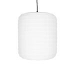 GLOBOSTAR® ROMINA 62000 Μοντέρνο Κρεμαστό Φωτιστικό Οροφής με Ντουί 1 x E27 AC 220-240V IP20 - Λευκό - Μ30 x Π30 x Υ35cm - Image 4