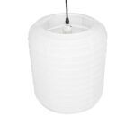 GLOBOSTAR® ROMINA 62000 Μοντέρνο Κρεμαστό Φωτιστικό Οροφής με Ντουί 1 x E27 AC 220-240V IP20 - Λευκό - Μ30 x Π30 x Υ35cm - Image 6