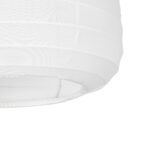 GLOBOSTAR® ROMINA 62000 Μοντέρνο Κρεμαστό Φωτιστικό Οροφής με Ντουί 1 x E27 AC 220-240V IP20 - Λευκό - Μ30 x Π30 x Υ35cm - Image 8