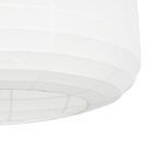 GLOBOSTAR® ROMINA 62001 Μοντέρνο Κρεμαστό Φωτιστικό Οροφής με Ντουί 1 x E27 AC 220-240V IP20 - Λευκό - Μ60 x Π60 x Υ65cm - Image 8