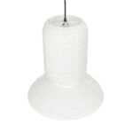 GLOBOSTAR® ROMINA 62002 Μοντέρνο Κρεμαστό Φωτιστικό Οροφής με Ντουί 1 x E27 AC 220-240V IP20 - Λευκό - Μ40 x Π40 x Υ28cm - Image 6