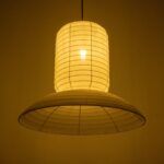 GLOBOSTAR® ROMINA 62003 Μοντέρνο Κρεμαστό Φωτιστικό Οροφής με Ντουί 1 x E27 AC 220-240V IP20 - Λευκό - Μ60 x Π60 x Υ48cm - Image 2