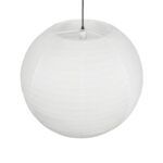 GLOBOSTAR® ROMINA 62005 Μοντέρνο Κρεμαστό Φωτιστικό Οροφής με Ντουί 1 x E27 AC 220-240V IP20 - Λευκό - Μ60 x Π60 x Υ60cm - Image 6