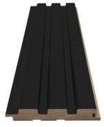 MDF PANEL ΜΕ 3D ΠΗΧΑΚΙΑ 505090 BEAT ST 16/119/2750mm BLACK NewPlan - Image 2