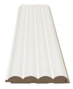 MDF PANEL ΜΕ 3D ΠΗΧΑΚΙΑ 802040 WAVE ST 16/119/2750mm WHITE NewPlan - Image 2