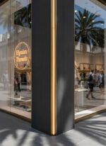 PANEL ΕΥΚΑΜΠΤΗΣ ΠΕΤΡΑΣ 119070  LINE STONE BOARD 60/1200mm DARK GREY NewPlan - Image 2