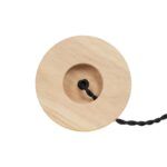 GLOBOSTAR® NOX 77701 Μοντέρνο Επιτραπέζιο Φωτιστικό Πορτατίφ με Ντουί 1 x E27 AC 220-240V IP20 - Μπεζ & Μπρούτζινο - Μ12 x Π12 x Υ9cm - Image 6