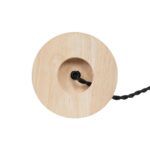 GLOBOSTAR® NOX 77702 Μοντέρνο Επιτραπέζιο Φωτιστικό Πορτατίφ με Ντουί 1 x E27 AC 220-240V IP20 - Μπεζ & Χρυσό - Μ12 x Π12 x Υ9cm - Image 6