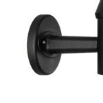 GLOBOSTAR® SOLARTIS 90527 Φωτιστικό Κολωνάκι Κήπου LED 10W 1000lm 180° με Ενσωματωμένο Φωτοβολταϊκό Panel 6V 5W & Επαναφορτιζόμενη Μπαταρία Li-ion 3.2V 6000mAh με Αισθητήρα Ημέρας-Νύχτας Αδιάβροχο IP65 Ψυχρό Λευκό 6000K - Sanan SMD Chip - Μαύρο - Μ26 x Π26 x Υ37cm - 2 Χρόνια Εγγύηση - Image 6