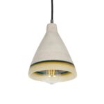 GLOBOSTAR® BEVIN 999-0219 Μοντέρνο Κρεμαστό Φωτιστικό Οροφής με Ντουί 1 x E27 AC 220-240V IP20 - Πολύχρωμο - Μ17 x Π17 x Υ21,5cm