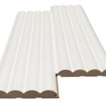 MDF PANEL ΜΕ 3D ΠΗΧΑΚΙΑ 802040 WAVE ST 16/119/2750mm WHITE NewPlan