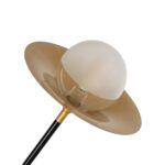 GLOBOSTAR® JOLIET 999-0043 Μοντέρνο Φωτιστικό Οροφής με Ντουί 2 x G9 AC 220-240V IP20 - Μαύρο & Χρυσό - Μ93 x Π20 x Υ106cm - Image 6