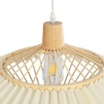 GLOBOSTAR® VENTALIA 999-0066 Boho Κρεμαστό Φωτιστικό Οροφής με Ντουί 1 x E27 AC 220-240V IP20 - Μπεζ - Μ83 x Π83 x Υ36cm - Image 7