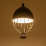 GLOBOSTAR® CANARIO 999-0111 Vintage Κρεμαστό Φωτιστικό Οροφής με Ντουί 1 x E27 AC 220-240V IP20 - Μαύρο - Μ28 x Π28 x Υ47cm - Image 2