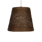 GLOBOSTAR® PLAYROOM 999-0145 Vintage Κρεμαστό Φωτιστικό Οροφής με Ντουί 1 x E27 AC 220-240V IP20 - Καφέ - Μ30 x Π30 x Υ30cm - Image 4