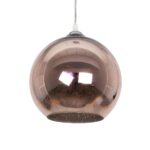 GLOBOSTAR® JUPITER 999-0146 Μοντέρνο Κρεμαστό Φωτιστικό Οροφής με Ντουί 1 x E27 AC 220-240V IP20 - Πολύχρωμο - Μ25 x Π25 x Υ26cm