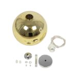 GLOBOSTAR® SATURN 999-0147 Μοντέρνο Κρεμαστό Φωτιστικό Οροφής με Ντουί 1 x E27 AC 220-240V IP20 - Πολύχρωμο - Μ25 x Π25 x Υ22cm - Image 10