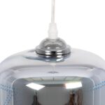 GLOBOSTAR® NEPTUNE 999-0149 Μοντέρνο Κρεμαστό Φωτιστικό Οροφής με Ντουί 1 x E27 AC 220-240V IP20 - Πολύχρωμο - Μ18 x Π18 x Υ25cm - Image 7