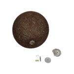 GLOBOSTAR® OCEANA 999-0156 Boho Κρεμαστό Φωτιστικό Οροφής με Ντουί 1 x E27 AC 220-240V IP20 - Καφέ - Μ60 x Π60 x Υ60cm - Image 10