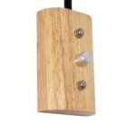 GLOBOSTAR® ALESSIA 999-0177 Μοντέρνο Φωτιστικό Τοίχου - Απλίκα με Ντουί 1 x E27 AC 220-240V IP20 - Μπεζ & Μαύρο - Μ18 x Π26 x Υ29cm - Image 7