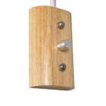 GLOBOSTAR® ALESSIA 999-0178 Μοντέρνο Φωτιστικό Τοίχου - Απλίκα με Ντουί 1 x E27 AC 220-240V IP20 - Μπεζ & Λευκό - Μ18 x Π26 x Υ29cm - Image 7