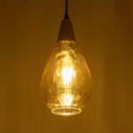 GLOBOSTAR® NOAH 999-0185 Μοντέρνο Κρεμαστό Φωτιστικό Οροφής με Ντουί 1 x E27 AC 220-240V IP20 - Μελί & Μπεζ - Μ16 x Π16 x Υ32cm - Image 2