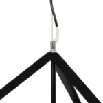 GLOBOSTAR® CUBE 999-0215 Μοντέρνο Κρεμαστό Φωτιστικό Οροφής με Ντουί 1 x E27 AC 220-240V IP20 - Μαύρο - Μ70 x Π70 x Υ87cm - Image 7