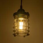 GLOBOSTAR® DARSEY 999-0227 Vintage Κρεμαστό Φωτιστικό Οροφής με Ντουί 1 x E27 AC 220-240V IP20 - Μαύρο - Μ10 x Π10 x Υ19cm - Image 2