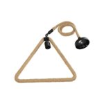 GLOBOSTAR® MALVERN 999-0235 Vintage Κρεμαστό Φωτιστικό Οροφής με Ντουί 1 x E27 AC 220-240V IP20 - Μαύρο & Μπεζ - Μ38 x Π4 x Υ42.5cm - Image 10