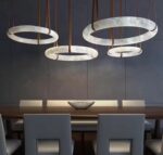 SE LED 100 ANILLO MARBLE PENDANT D100cm 48w 2400lm 3CCT WITH CONTROL IP20 2 YEARS WARRANTY - Image 2