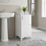 Ντουλάπι με κλειδαριά Rene Megapap χρώμα λευκό 29x29x68εκ.